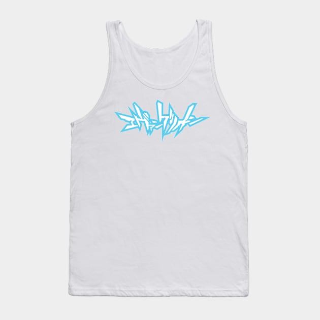 Neon Genesis Evangelion LOGO Tank Top by Krobilad